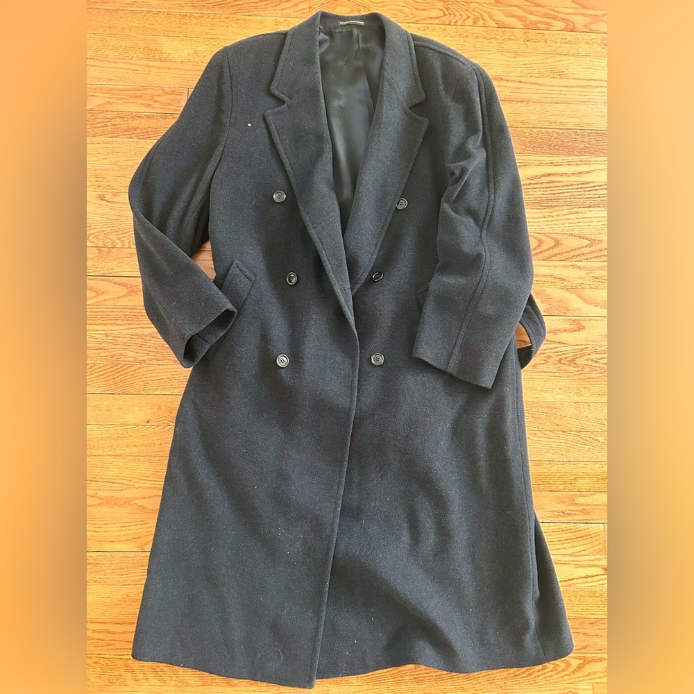 Vintage Black Trench coat